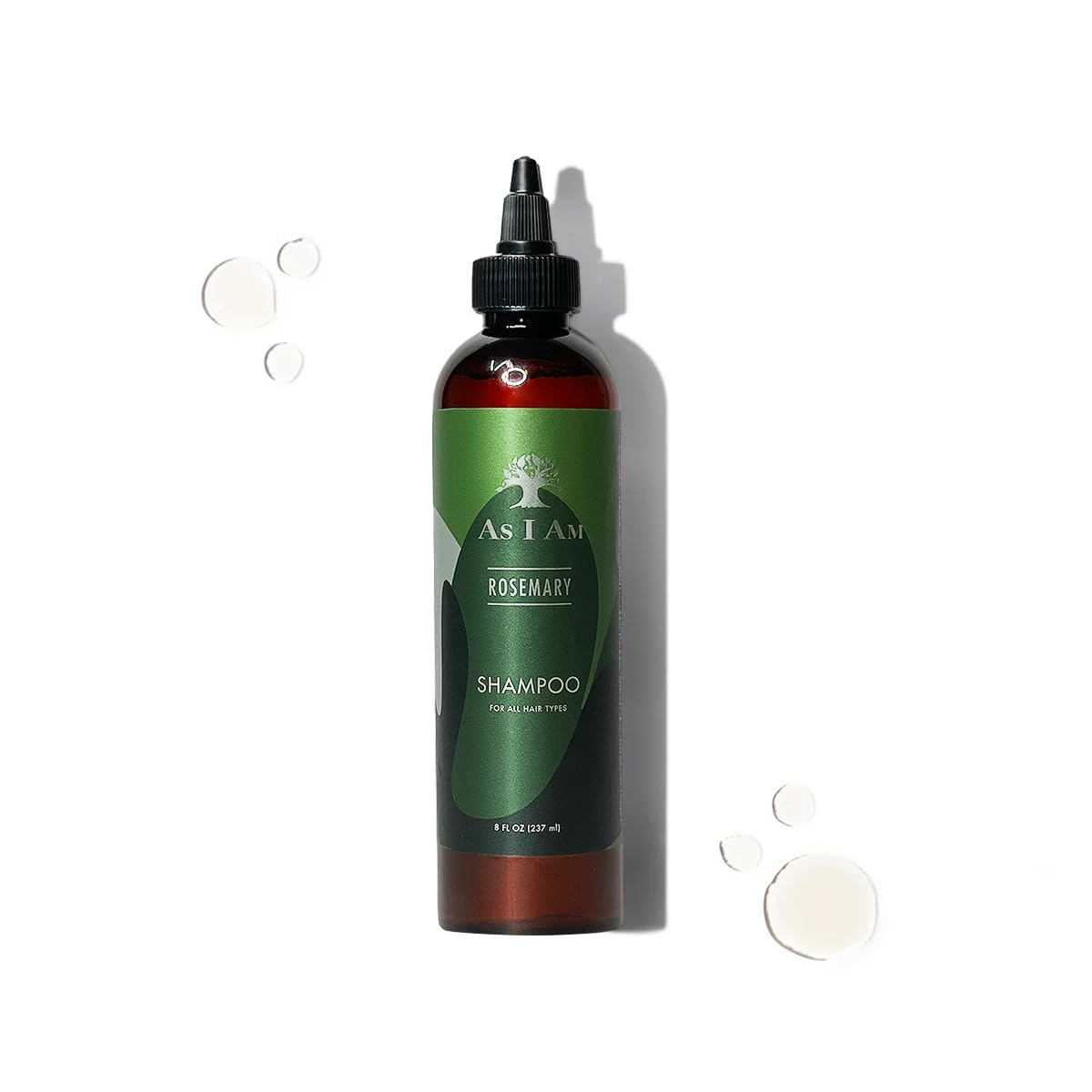 As I Am Rosemary Shampoo 8 oz showing texture