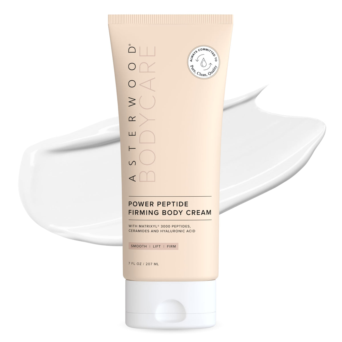 Asterwood Firming Body Cream 7 Fl Oz front view with packaging