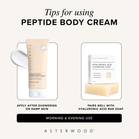 Asterwood Firming Body Cream 7 Fl Oz lifestyle scene with user