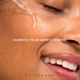 Asterwood Hyaluronic Acid Serum application on skin
