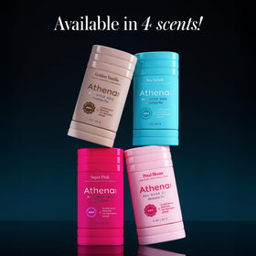Athena Club Deodorant Stick Petal Bloom application