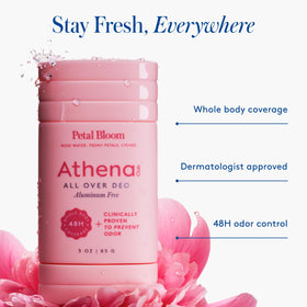 Athena Club Deodorant Stick Petal Bloom packaging