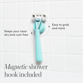 Athena Club Women's Razor Kit Mint with refill cartridges