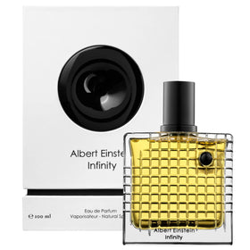 Atralia Albert Einstein Infinity Eau De Parfum packaging and bottle