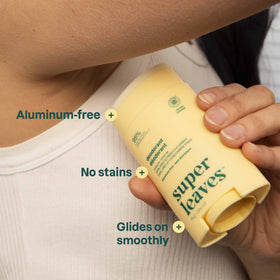 ATTITUDE Aluminium Free Deodorant top view showcasing smooth texture