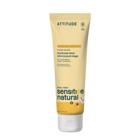 ATTITUDE Baby Lotion for Sensitive Skin front view, 8 Fl Oz