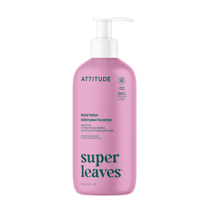 ATTITUDE Body Lotion Coconut & Wild Berries front view