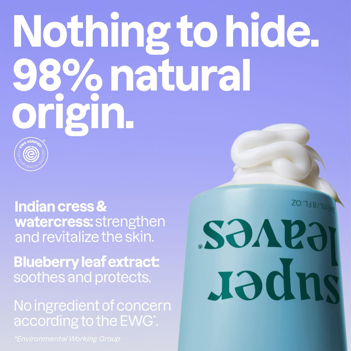 ATTITUDE Body Lotion EWG Verified 8 Fl Oz side view