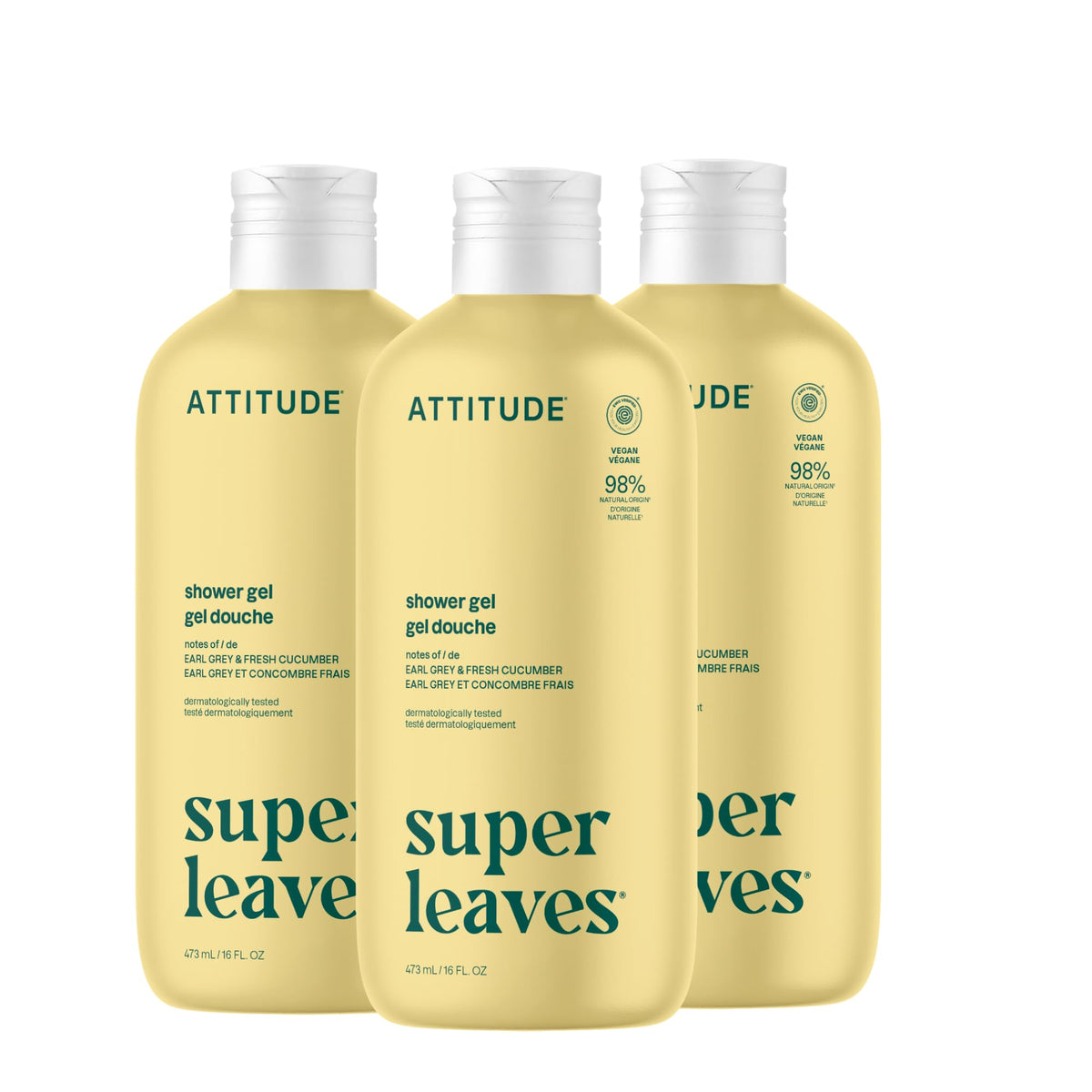 ATTITUDE Body Wash EWG Verified 16 Fl Oz front view
