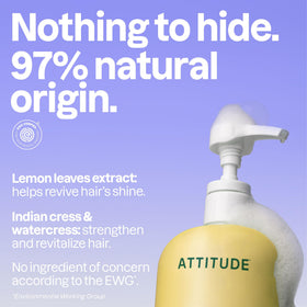 ATTITUDE Clarifying Hair Shampoo 32 Fl Oz side view