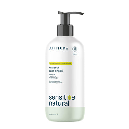 ATTITUDE Hand Soap for Sensitive Skin 16 Fl Oz front view