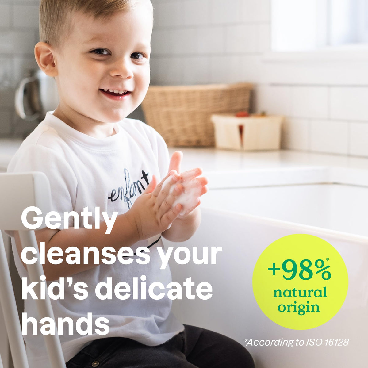 ATTITUDE Kids Foaming Hand Soap 10 Fl Oz Mango Scent packaging