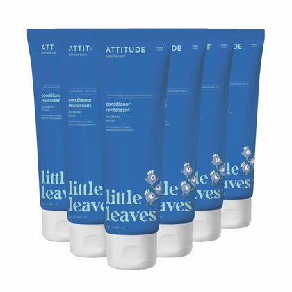 ATTITUDE Kids Hair Conditioner 8 Fl Oz front view, blueberry scent