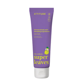 ATTITUDE Kids Shampoo and Body Wash 8 Fl Oz front view with label