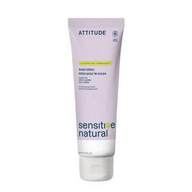 ATTITUDE Sensitive Skin Body Lotion front view with sweet jasmine scent