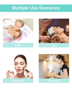 Auban Disposable Shower Cap in a travel bag setting