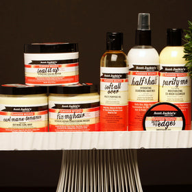 Aunt Jackie's Flaxseed Curling Gel packaging details