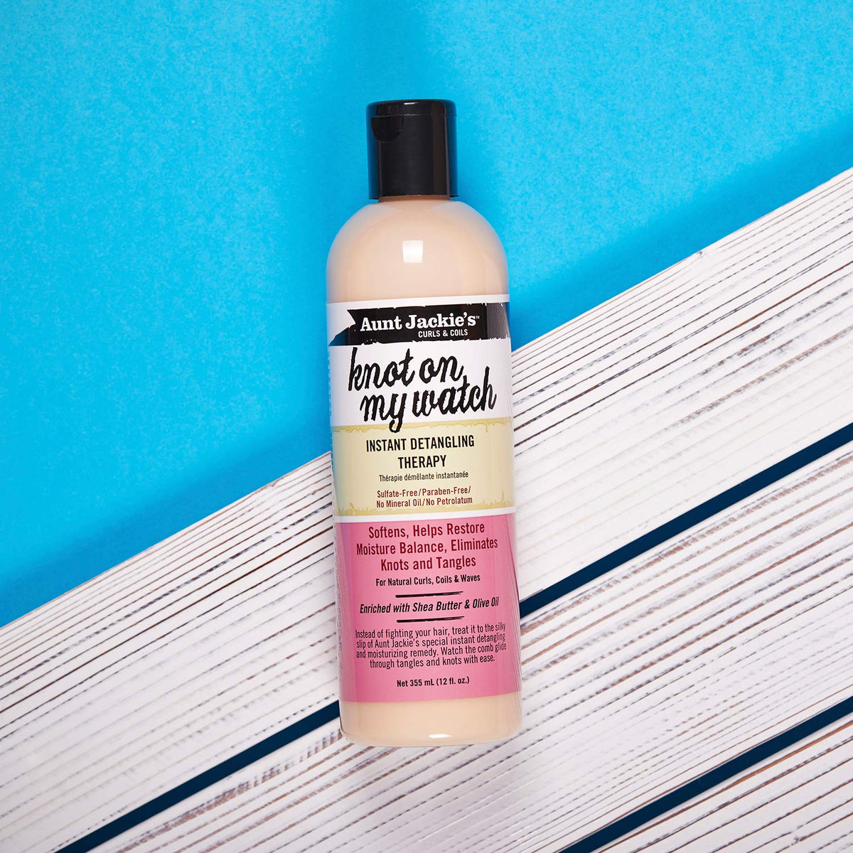 Aunt Jackie's Knot On My Watch Instant Detangling Therapy with shea butter and olive oil