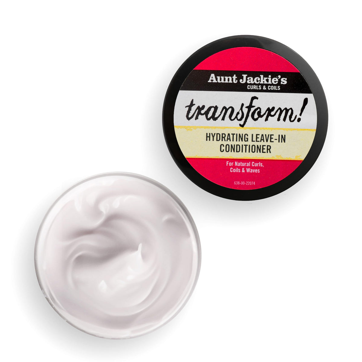 Aunt Jackie's Leave-In Conditioner application on hair