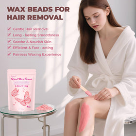 Auperwel Wax Beads 2.5lb application process