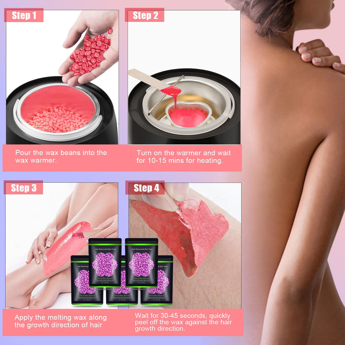 Auperwel wax kit with 10 wax sticks included
