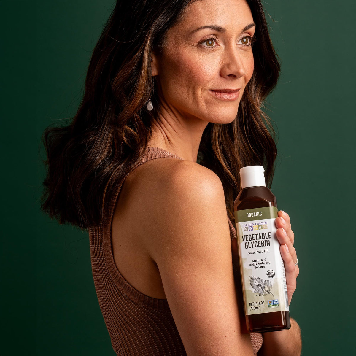 Aura Cacia Organic Skin Care Oil 16 Fl Oz packaging