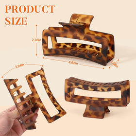 Auseibeely Jumbo Claw Clip side view showcasing strong grip