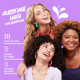 Aussie 3 Minute Miracle Moist Deep Conditioner application on wet hair