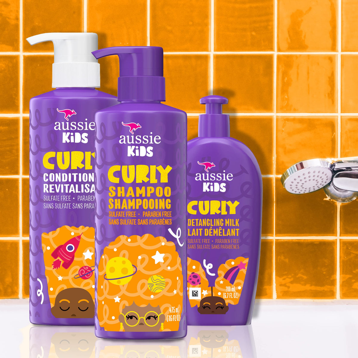 Aussie Kids leave-in conditioner close-up