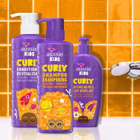 Aussie Kids leave-in conditioner close-up