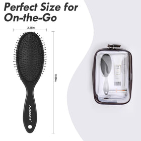 Aussumy Detangling Hair Brush packaging display