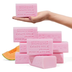 Australian Botanical Soap Goat Milk and Melon Soap front view