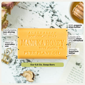Australian Botanical Soap Goat Milk bar with shea butter ingredients
