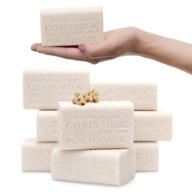 Australian Botanical Soap Goat Milk Soap Bars front view