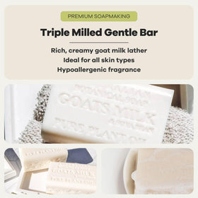 Australian Botanical Soap Goat Milk Soap Bars in packaging
