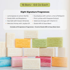 Australian Botanical Soap Vitamin C with Valencia Orange Oil bar