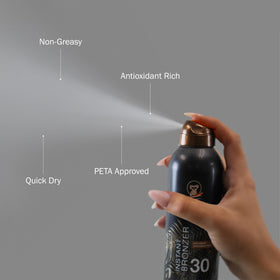 Australian Gold Continuous Spray Sunscreen SPF 30 back view