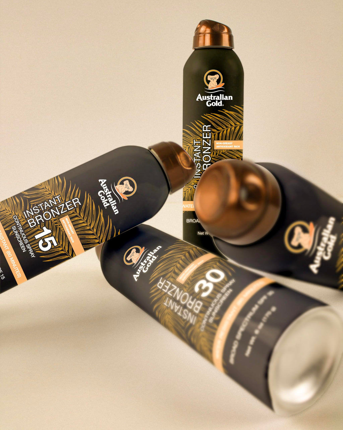 Australian Gold Continuous Spray Sunscreen SPF 30 packaging details