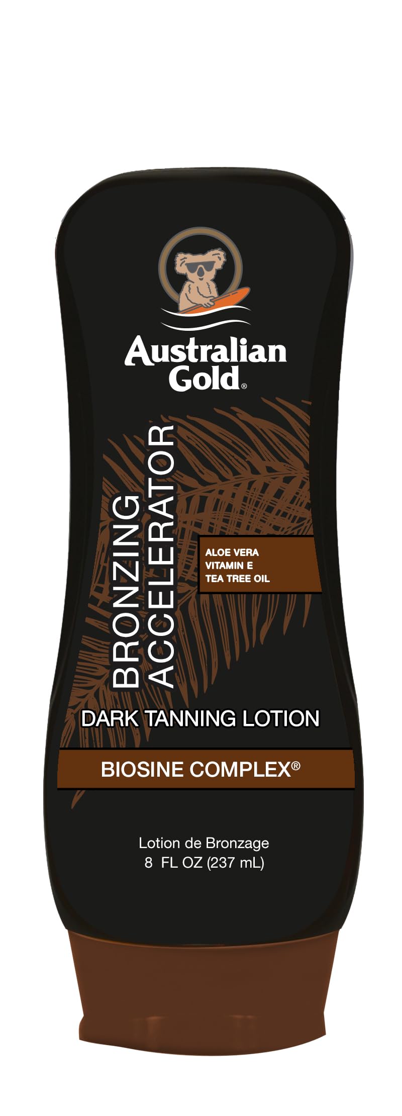 Australian Gold Dark Tanning Accelerator Lotion 8oz front view