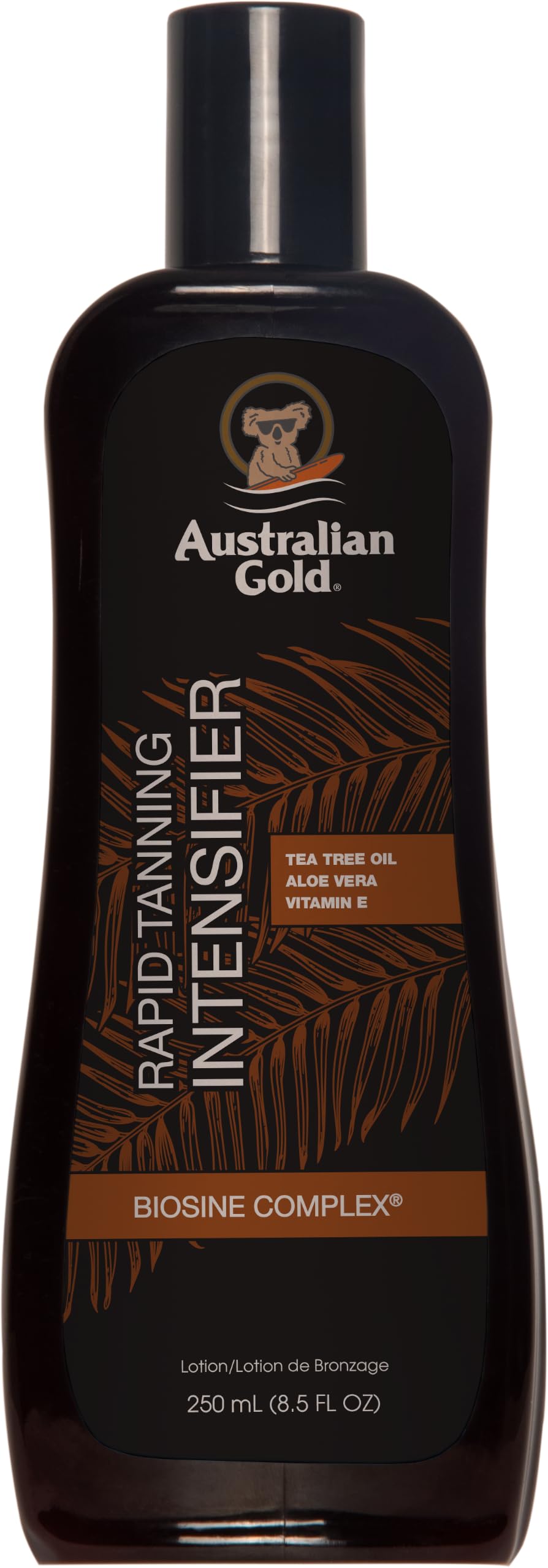 Australian Gold Rapid Tanning Intensifier Lotion front view 8.5 Fl Oz