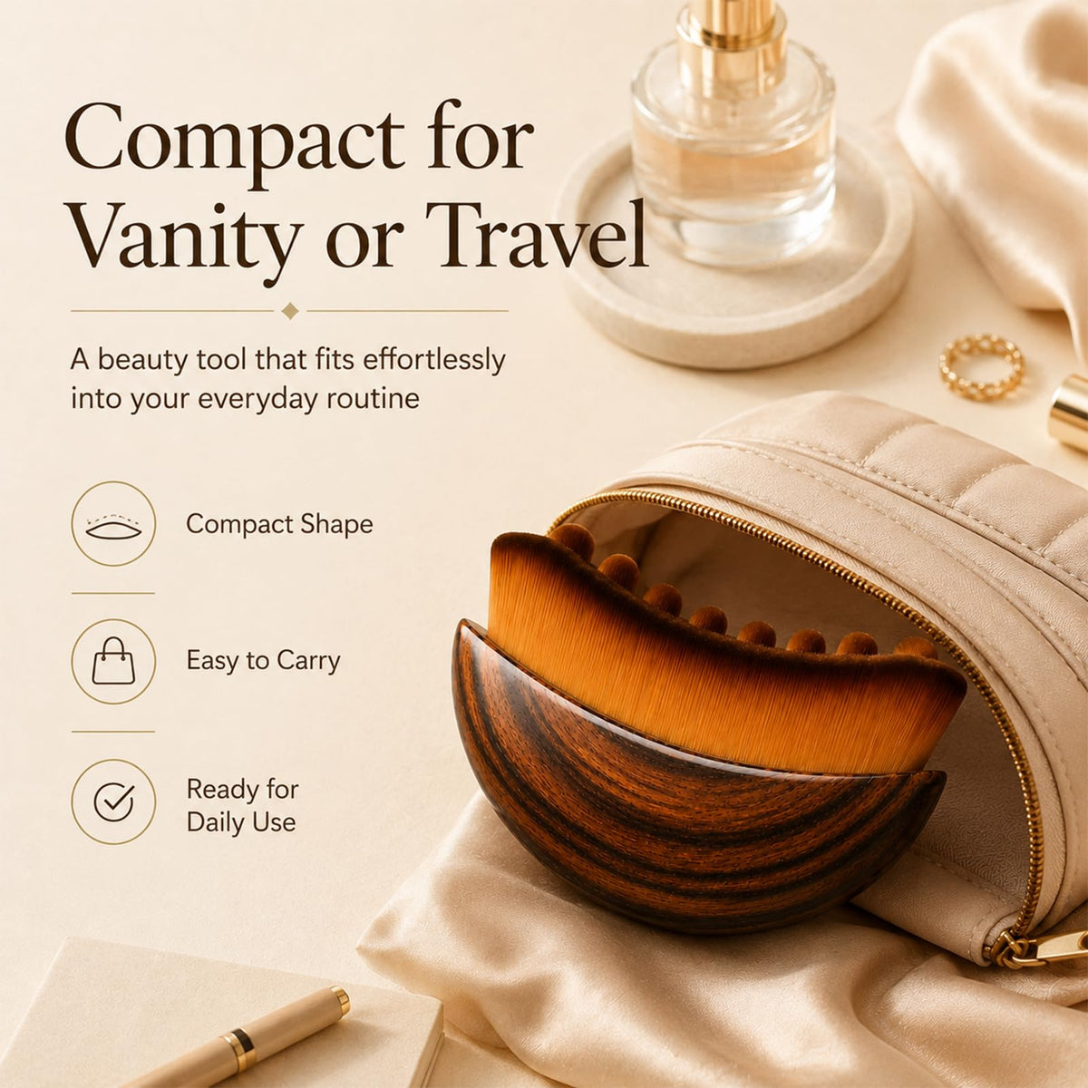 Auvorra Lymphatic Brush packaging and product details