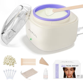 AUZEAL Mini Face Wax Kit with USB-C charging cable