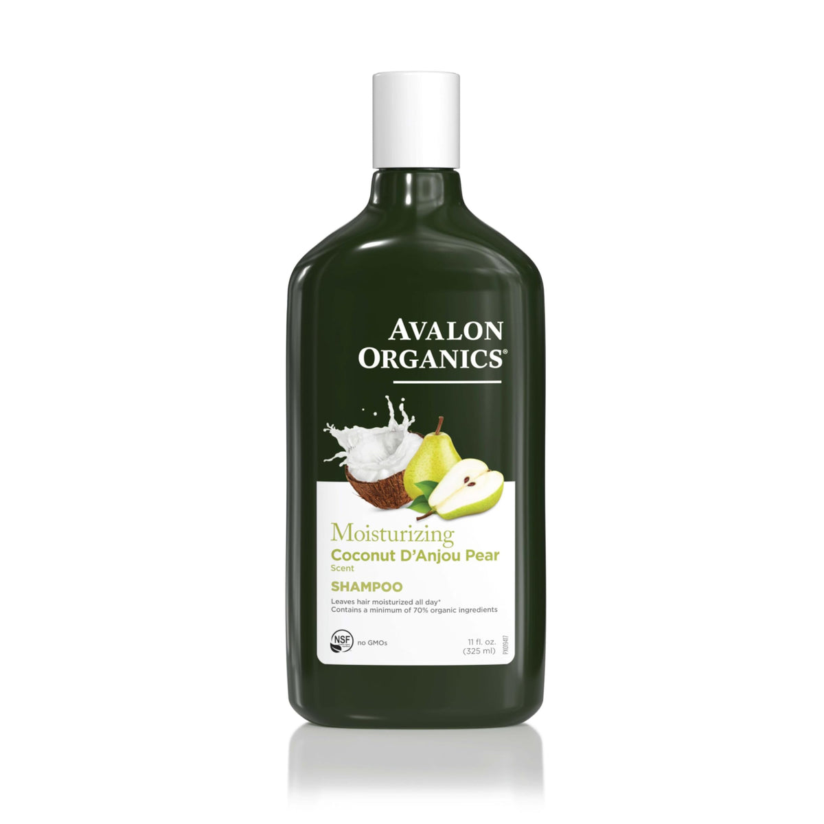 Avalon Organics Coconut Pear Shampoo 11 Fl Oz front view