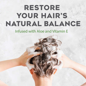 Avalon Organics Coconut Pear Shampoo 11 Fl Oz in a bathroom setting