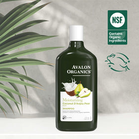 Avalon Organics Coconut Pear Shampoo 11 Fl Oz with natural ingredients