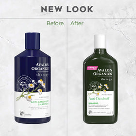 Avalon Organics Dandruff Therapy Shampoo 11 Fl Oz with natural ingredients