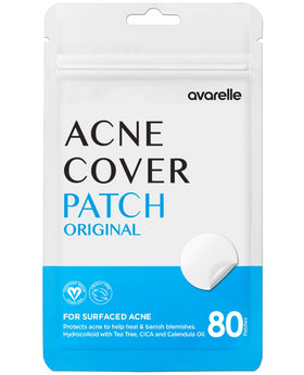 AVARELLE Hydrocolloid Acne Cover Patches front view