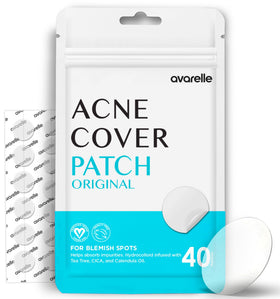 AVARELLE Hydrocolloid Acne Pimple Patches front view