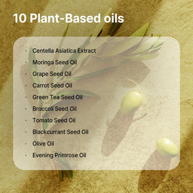 AVCA Green Herb Cleansing Oil texture close-up