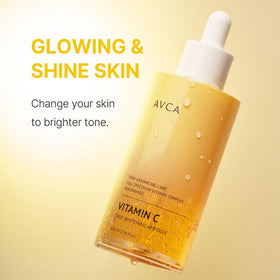 AVCA Vitamin C & Niacinamide Serum bottle with label